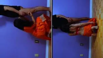 Punjabi Wifey Blowing And Riding Her Mans Dick Till He Cums