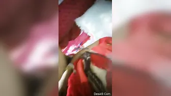 Village Couple Shaving Her Pussy Before Fucking All Night