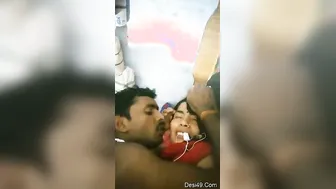 Village Couple Shaving Her Pussy Before Fucking All Night