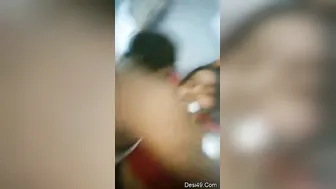 Village Couple Shaving Her Pussy Before Fucking All Night
