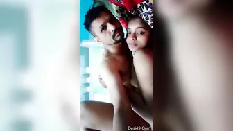 Odia GF Getting Fucked Raw In Cheap Hotel Room Affair