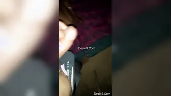 Married Bhabhi On Her Knees Giving Sloppy Wet Blowjob Session