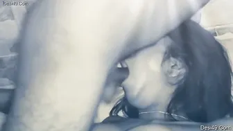Cute GF Deepthroating My Cock Gagging And Loving It