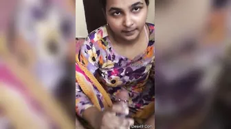 Wife Sucking Hubby Dick Till He Explodes In Her Mouth At Midnight