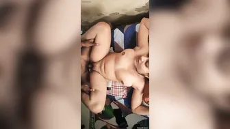 Young Girl Letting Her BF Suck Her Tits Before Rough Fucking