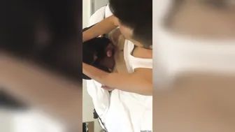 Young Nri GF Giving Her BF A Sloppy Morning Blowjob