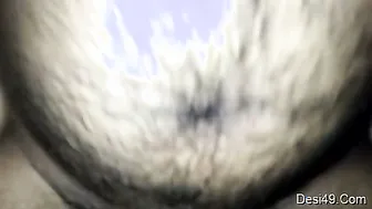 Newly Married Couple Exploring Each Other On Their First Night