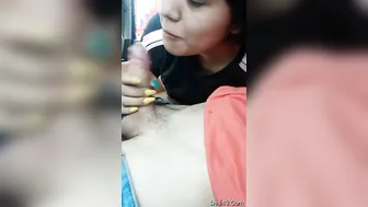 Naughty GF Giving Me Head In The Backseat Right Now