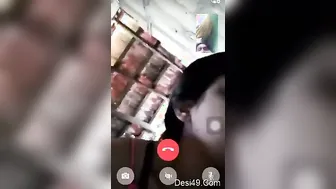 Horny GF Stripping Naked For Me On Our Video Call Today