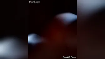 Desi Wife Moaning Loud As Hubby Destroys Her Pussy On The Bed