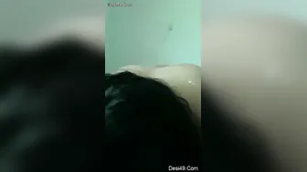 Telugu Married Woman Giving Sloppy Blowjob To Her Lover At Home