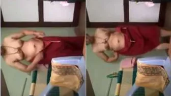 Bhabhi Putting Clothes Back On After Hot Session With Neighbor