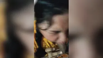 Desi Wife Giving Me Sloppy Blowjob Before Riding Me Hard