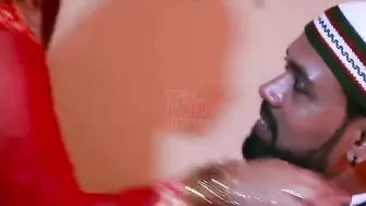 Young Desi Bride Getting Wild On Her Wedding Night With Hubby