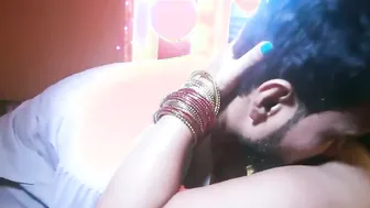 Young Desi Bride Getting Wild On Her Wedding Night With Hubby