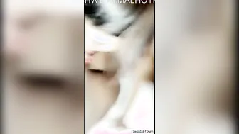 Young Desi Babe Giving Her BF A Sloppy Wet Blowjob