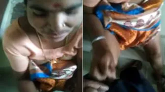 Village Maid Stroking The House Owner Until He Explodes Hard