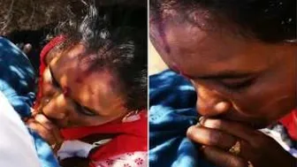 Village Slut Sucking Random Guy In The Fields For Some Quick Cash