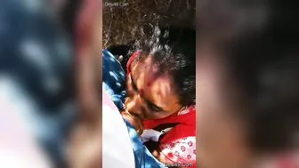 Village Slut Sucking Random Guy In The Fields For Some Quick Cash