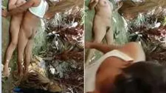 Secret Outdoor Fuck Session With My GF Behind The College