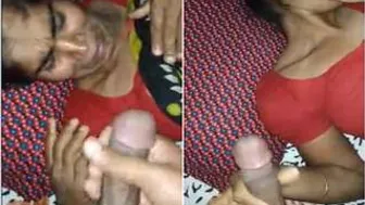 Shy Bengali Wife Giving Her Man A Slow Handjob On Hidden Camera