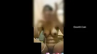 Desi GF Stripping And Playing With Herself On Video