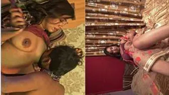 Chocolate Skinned Babe Getting Destroyed By Thick Desi Cock