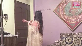 Chocolate Skinned Babe Getting Destroyed By Thick Desi Cock