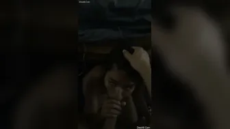 College Babe Sucking My Dick In Her Hostel Room All Sloppy