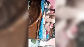 Village Boudi Screaming As Hubby Drills Her Hard On Their Bed
