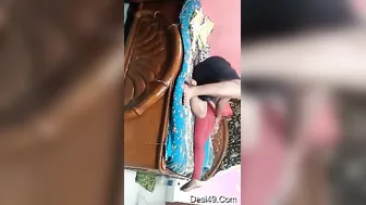 Village Boudi Screaming As Hubby Drills Her Hard On Their Bed