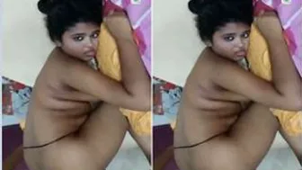 Cute GF Moaning While Getting Pounded Doggy Style At Home