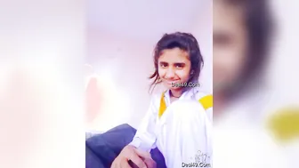 Cute GF Stroking His Cock Making Him Explode All Over Her