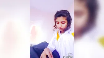 Cute GF Stroking His Cock Making Him Explode All Over Her