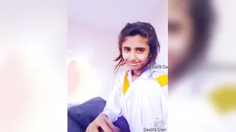 Cute GF Stroking His Cock Making Him Explode All Over Her