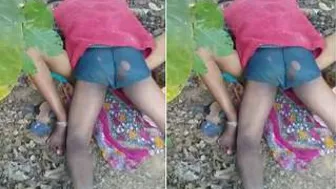 Local Slut Getting Fucked Outdoors Behind The Fields After Dark