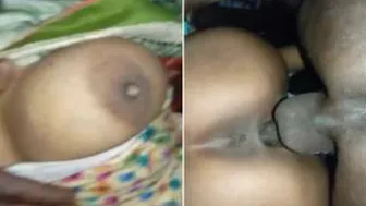 South Indian Wife Moaning As He Grabs Her Boobs And Bangs Her Raw