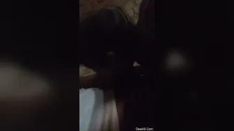 Local Girl On Her Knees Pleasing Him Before Getting Fucked Hard