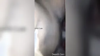 College Babe Struggling With His Thick Cock Inside Her Tight Pussy
