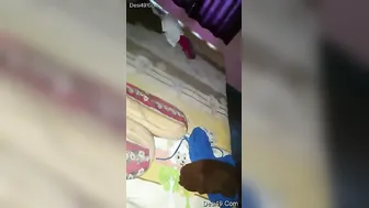 Hot Desi Lovers Kissing And Fucking Hard In Their Small Room