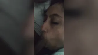 Nri Wife Sucking Her Man's Dick Like She's Been Starving For