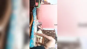 Desi Lovers Kissing And Fucking Rough In Their Apartment Room
