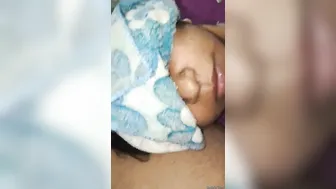Gorgeous Wife Blowing Him And Taking Facial From Her Hubby