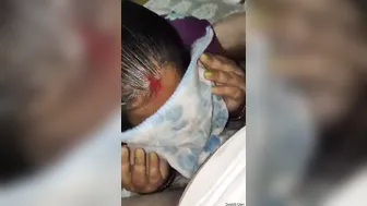 Gorgeous Wife Blowing Him And Taking Facial From Her Hubby