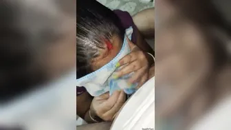 Gorgeous Wife Blowing Him And Taking Facial From Her Hubby