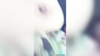 Young Couple Sneaking Out For Risky Outdoor Sex In The Fields
