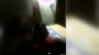 Naughty Wife Stripping And Showing Everything To Her Lover