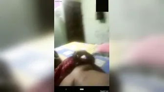 Naughty Wife Stripping And Showing Everything To Her Lover
