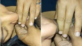 Married Bhabhi On Her Knees Sucking Her Man Off So Good Tonight