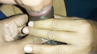Married Bhabhi On Her Knees Sucking Her Man Off So Good Tonight